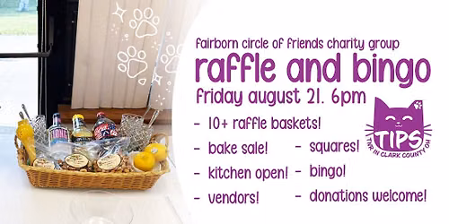 Catnip & Cash Raffle Charity Night