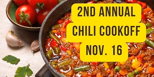 2nd Annual Chili Cookoff!