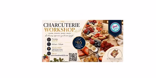 charcuterie Workshop - mocktail and waffle 