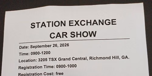 Station Exchange Car Show