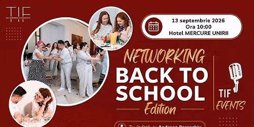NETWORKING - Back to school edition