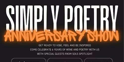 Simply Poetry 6th Anniversary ft Masterpiece (Dallas, TX)