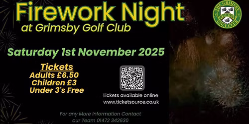 Firework Night @ Grimsby Golf Club