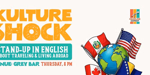 Kulture Shock - stand-up in English about traveling and living abroad