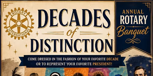 Annual Banquet - Decades of Distinction
