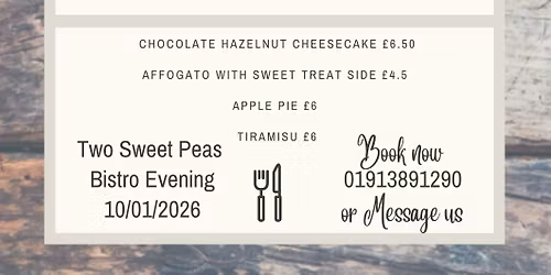 BISTRO EVENING \ud83c\udf74