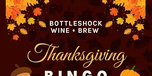 Friendsgiving Bingo Night