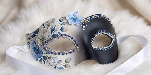 Rhinestone & Ribbon: Mask Making Night