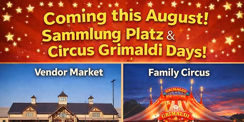 Sammlung Platz & Circus Grimaldi vendor market & family circus