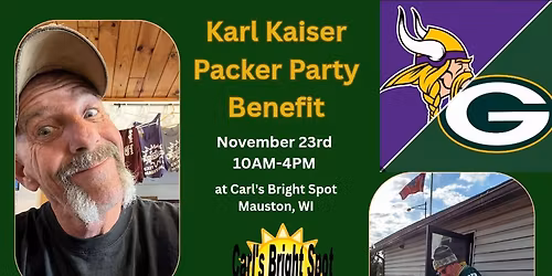 Karl Kaiser Packer Party Benefit