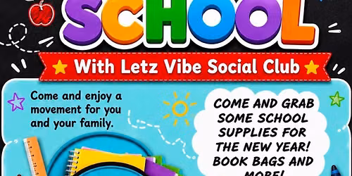 Back to school bash