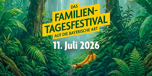 Gorilla lost Banana 2026 - Das Familien-Tagesfestival