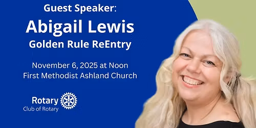 Thursday Lunch Meeting with Abigail Lewis