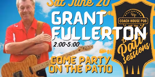 Grant Fullerton at the Coach House Pub