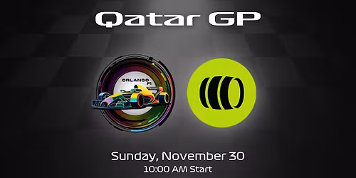 Orlando F1 Watch Party: Qatar GP