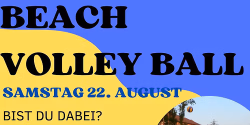 Beachvolleyball-Turnier