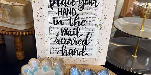 Hymnal Scripture Art Class $35  4-23-26 6:00-8:00