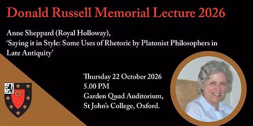 Donald Russell Memorial Lecture 2026