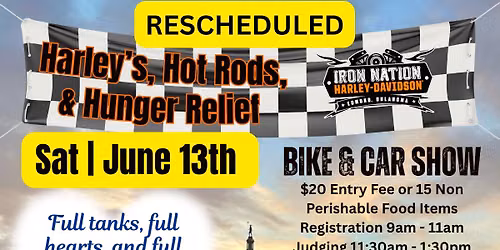 Harley's Hot Rods & Hunger Relief
