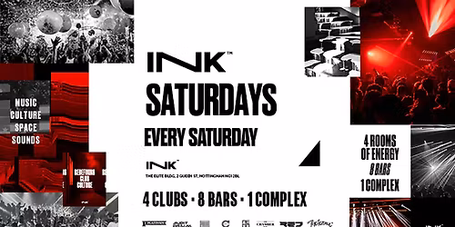 LAST TICKETS Ink. - Saturdays - Every Saturday