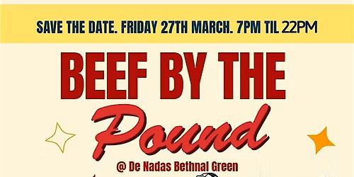 BEEF BY THE POUND - ARGENTINIAN ASADO NIGHT