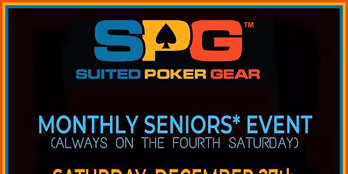 Suited Poker Gear SENIORS No Limit Hold'em