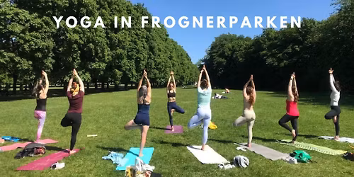 Yoga in Frognerpark