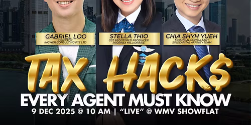 TAX HACK$ Every Agent Must Know!
