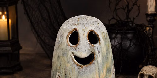 $25 Ghost Candle Cover Pottery Class