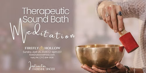 Therapeutic Sound Bath Meditation