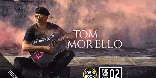 Tom Morello: A Night of Stories & Music