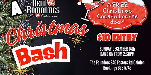 \ud83c\udf85 A NEW ROMANTICS CHRISTMAS BASH! \ud83c\udfb8