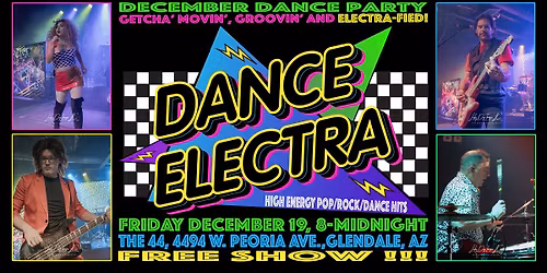 ELECTRA-fying December Dance Party with DANCE ELECTRA!!!