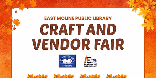 FRIENDS of the Library Craft and Vendor Fair