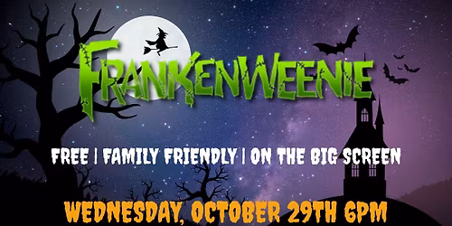 Frankenweenie Movie Night