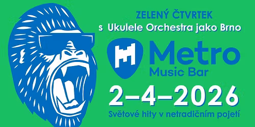 Ukulele Orchestra jako Brno v Metru