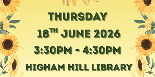 World Refugee Week Kid's Craft at Higham Hill Library