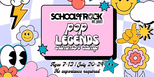 Pop Legends Music Summer Camp