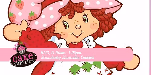 STRAWBERRY SHORTCAKE COOKIES