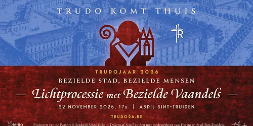 Lichtprocessie met Bezielde Vaandels \u2014 Opening Trudojaar 2026