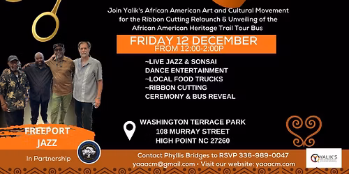 African American Heritage Trail Tour Bus Unveiling 