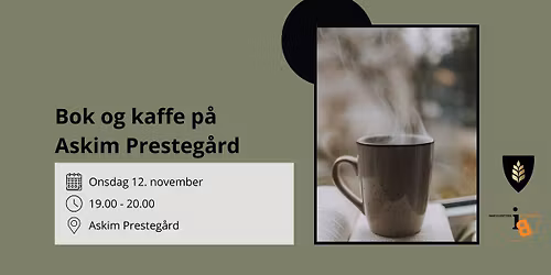 Bok og kaffe p\u00e5 Askim Presteg\u00e5rd