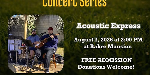 Sunday on the Lawn Concert with Acoustic Express