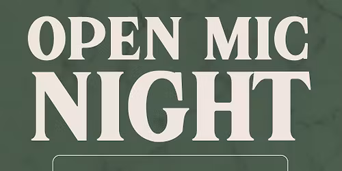 April- Open Mic Night