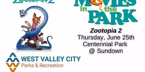 Free Movie in the Park: Zootopia 2 (2025)