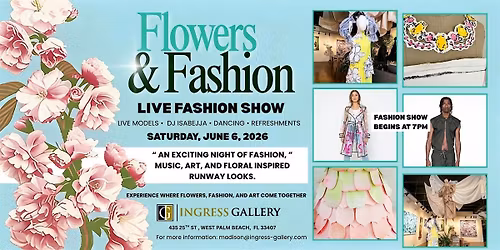 FLOWERS & FASHION | Live Fashion Show