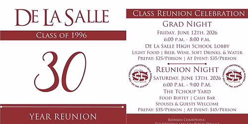 Class of 1996 Reunion Celebration