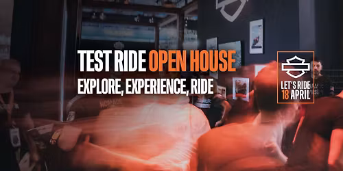 Test Ride Open house April 18th