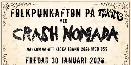 Crash Nomada - live akustiskt p\u00e5 Twang