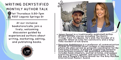 Writing Demystified w\/ Jason Denzel and Georgine Hodgkinson